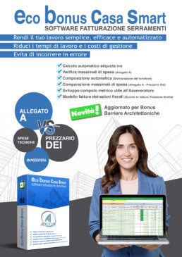 Eco bonus Casa Smart Software - Bonus barriere architettoniche
