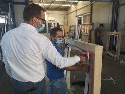 Esame pratico corso posa per serramenti - Posacert