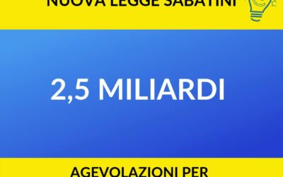 Nuova Legge Sabatini - Agevlazioni-investimenti in macchinari - ANCELM